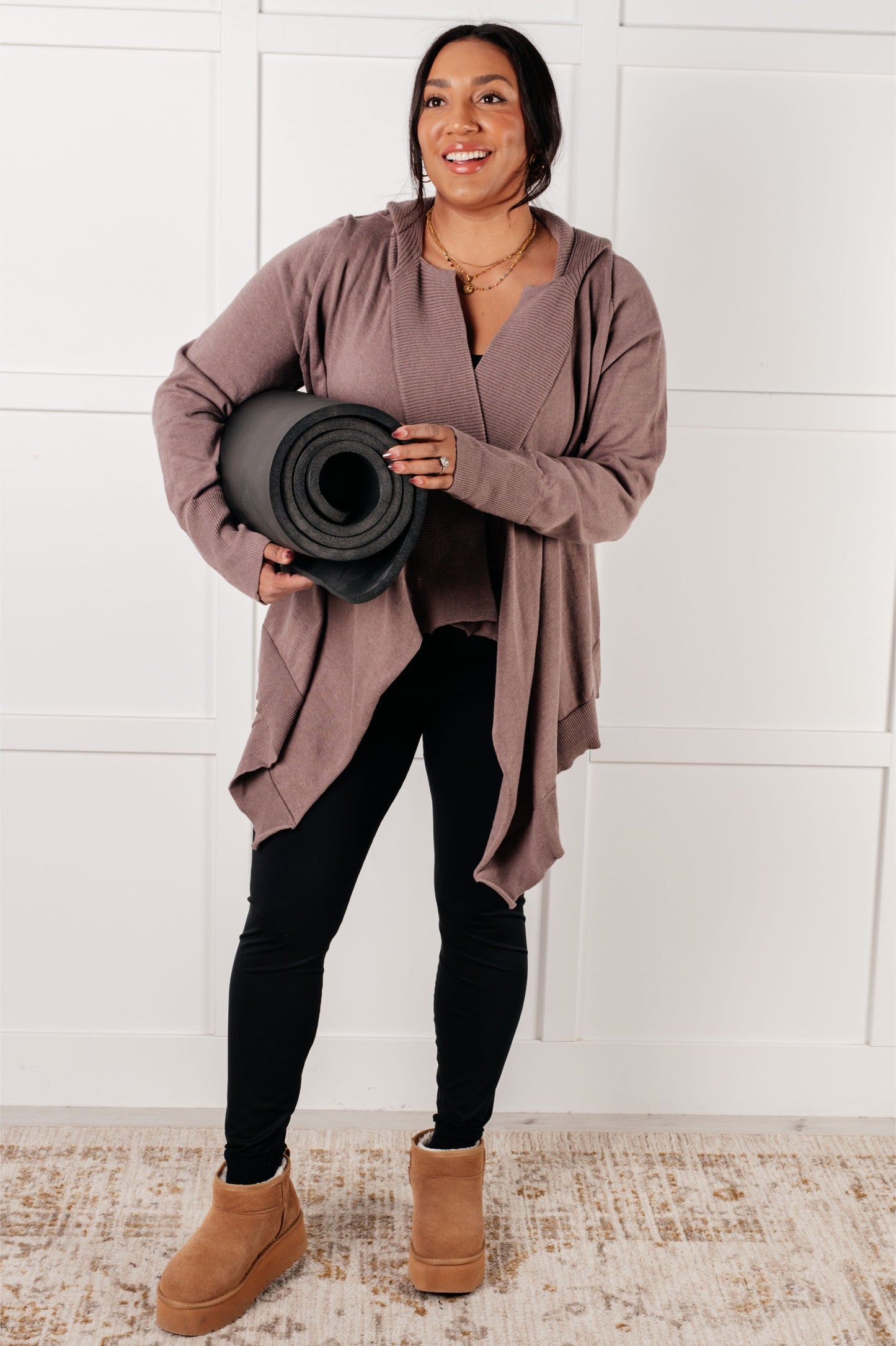 You've Got Options Cardigan Lightweight Hooded Style