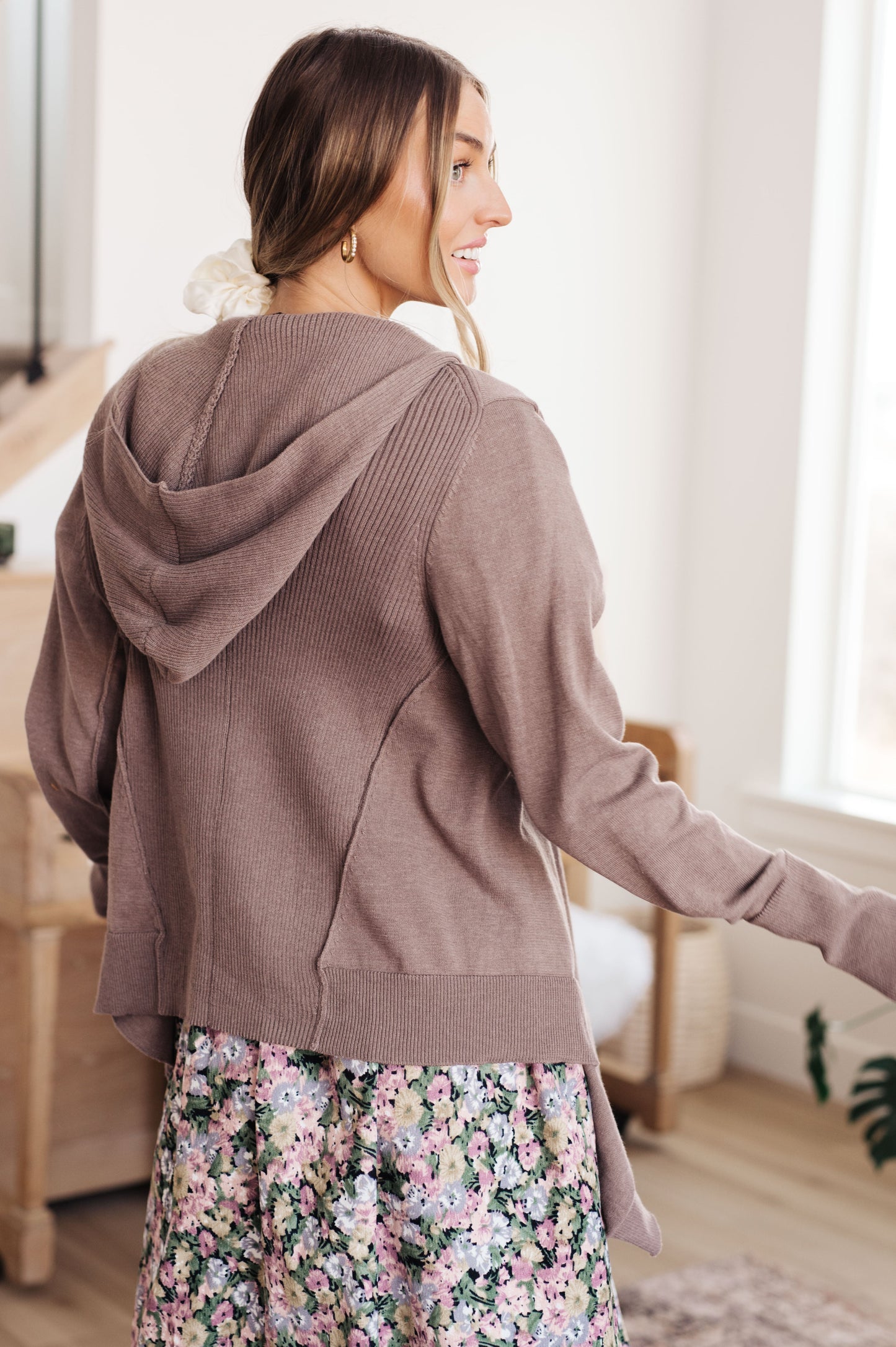 You've Got Options Cardigan Lightweight Hooded Style