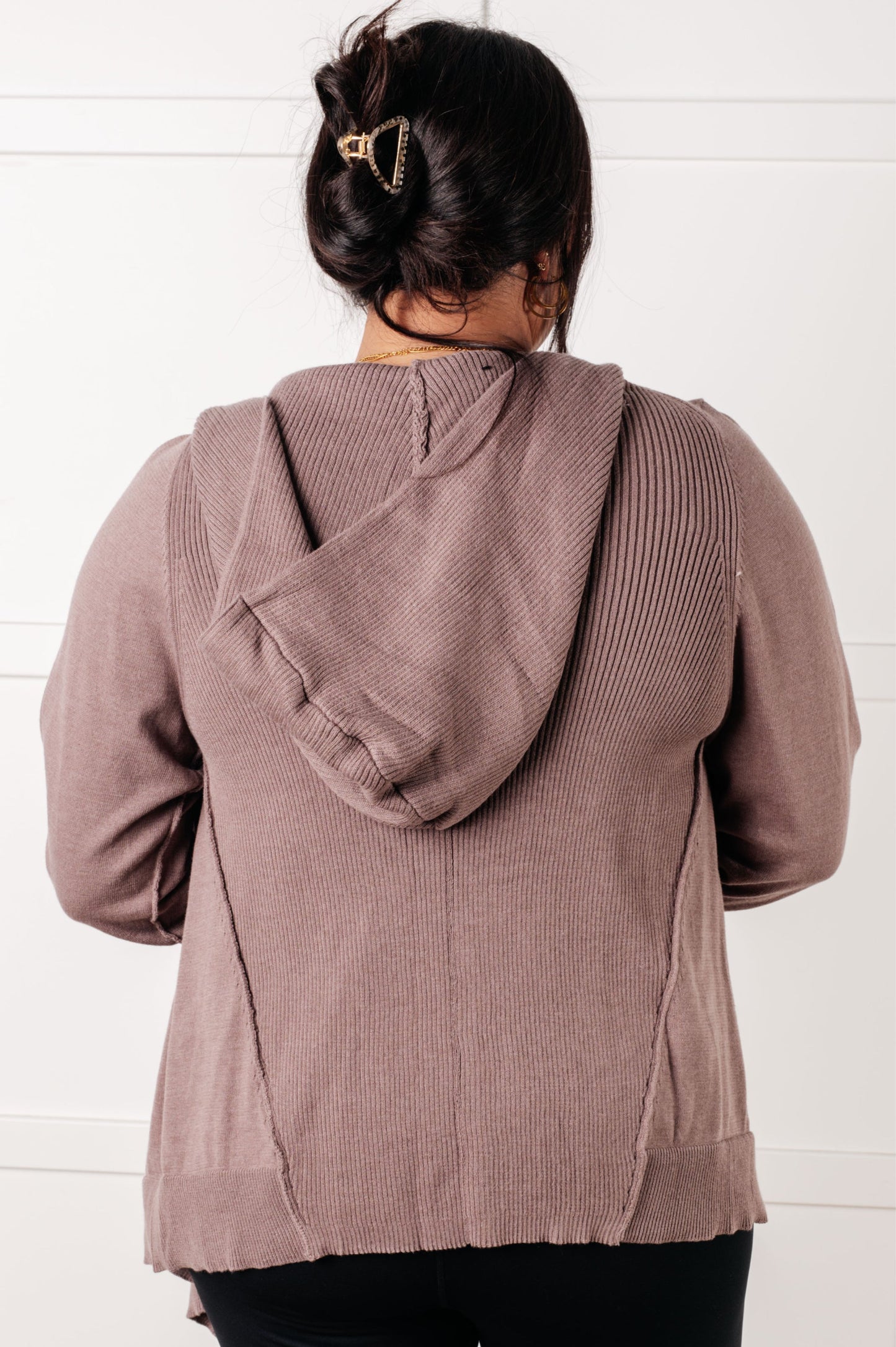 You've Got Options Cardigan Lightweight Hooded Style