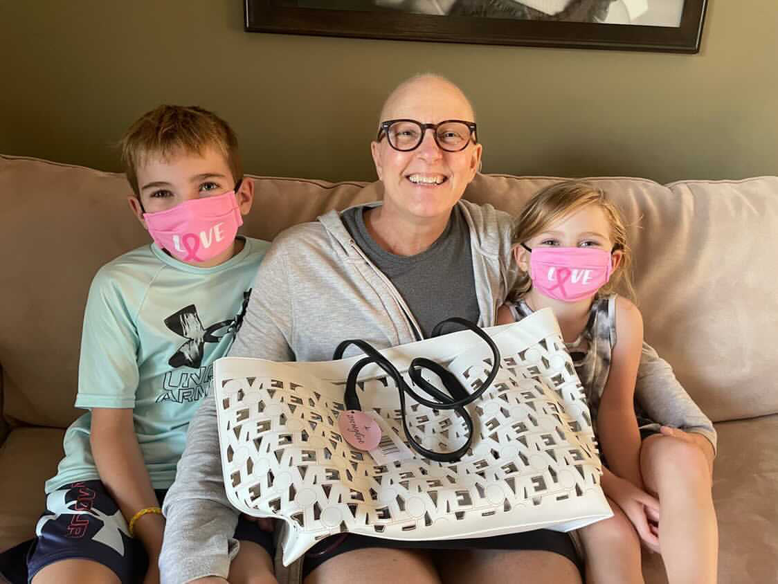 Chemo Love Tote Gift for Cancer Patients Comfort and Hope