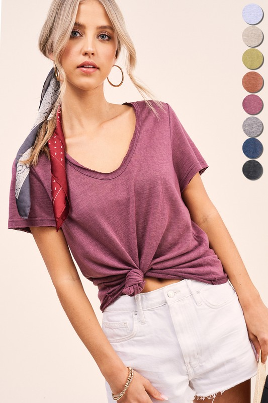 Ray of Sunshine Drapey Top