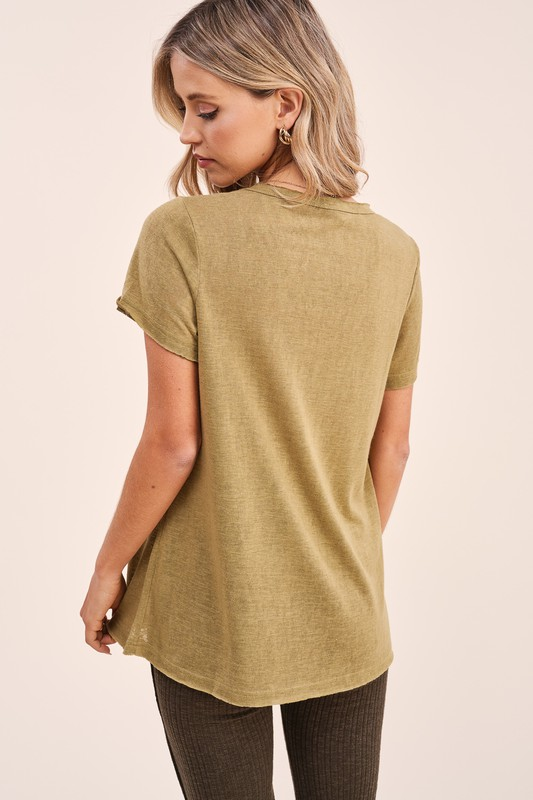 Ray of Sunshine Drapey Top