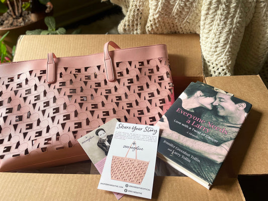 Chemo Love Tote Gift for Cancer Patients Comfort and Hope
