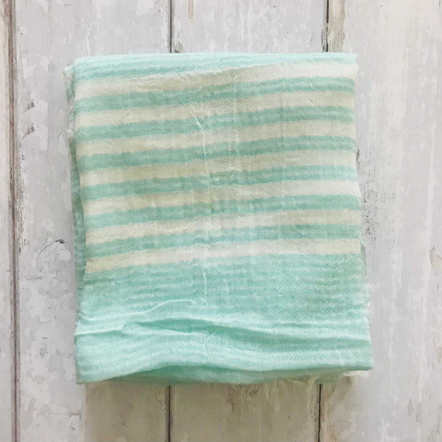 Stripe Scarf - Mint